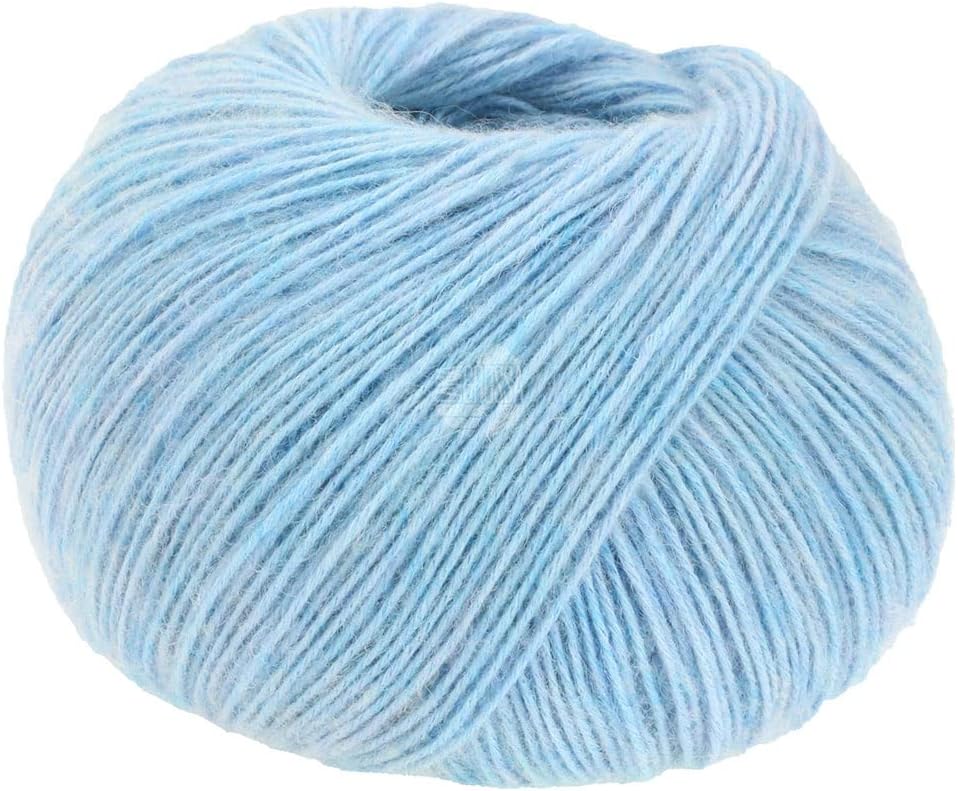 Bild von LANA GROSSA Ecopuno 0069 himmelblau Häkelwolle, 215 m
