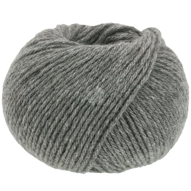 Bild von LANA GROSSA Lana Grossa - Cashmere Verde 0018 mittelgrau Häkelwolle, 90 m