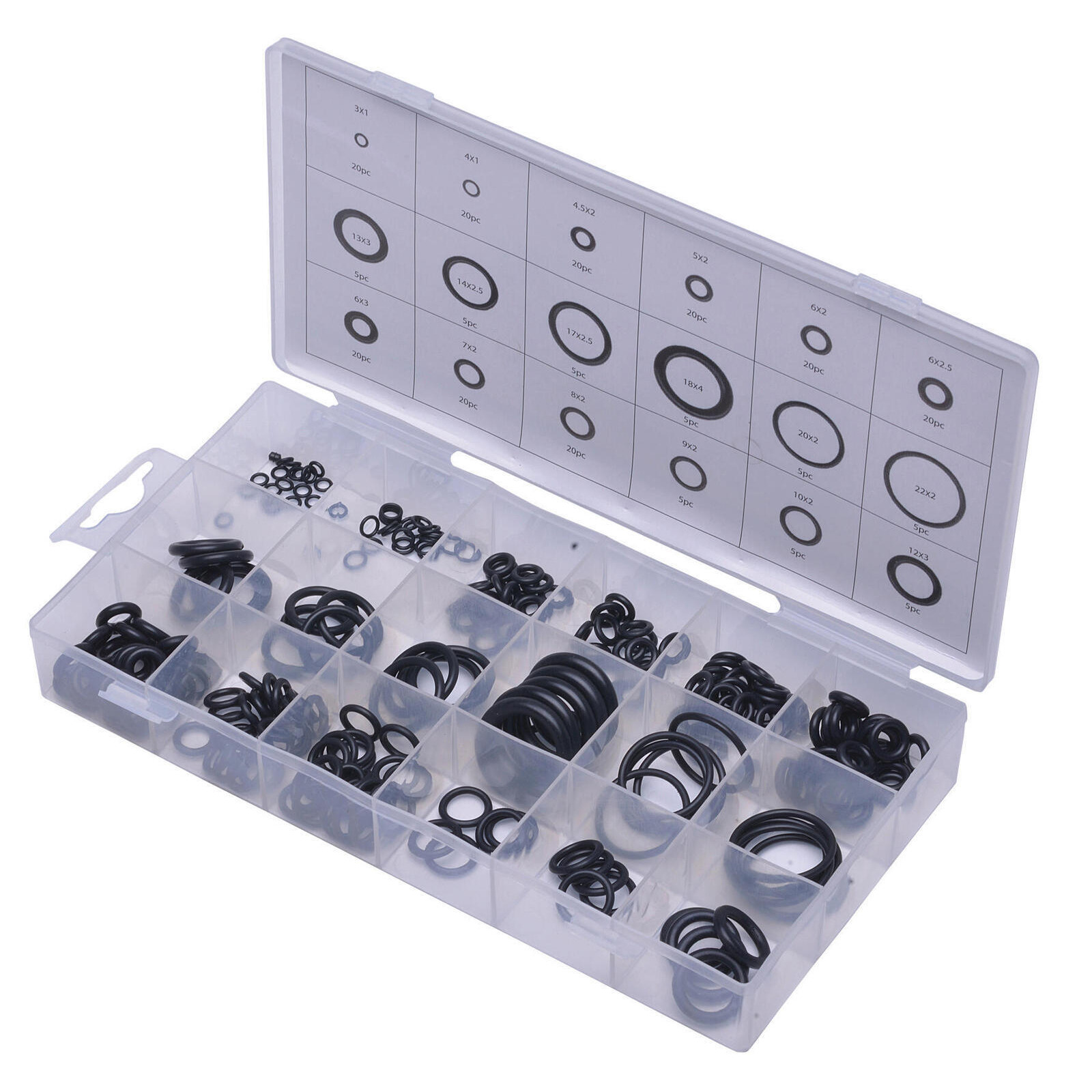 Bild von SWSTAHL O-Ring-Sortiment, 225-tlg. Sortiment, O-Ring  S8044