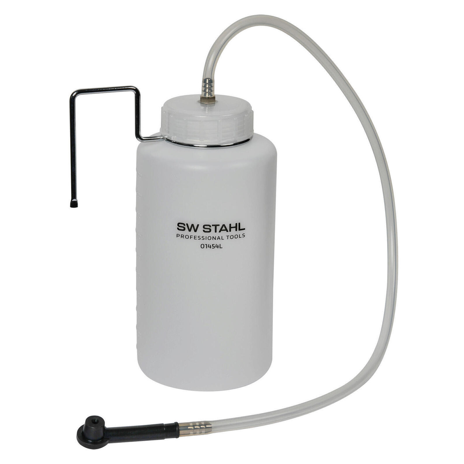 Bild von SWSTAHL Auffangflasche Bremsflüssigkeit, 1 Liter Füll-/Entlüftungsgerät, Bremshydraulik Ø95mm 95mm 01454L