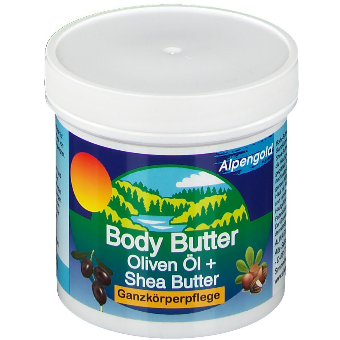 Bild von Body Butter Oliven-Öl & Shea-Butter Ganzkörperpflege