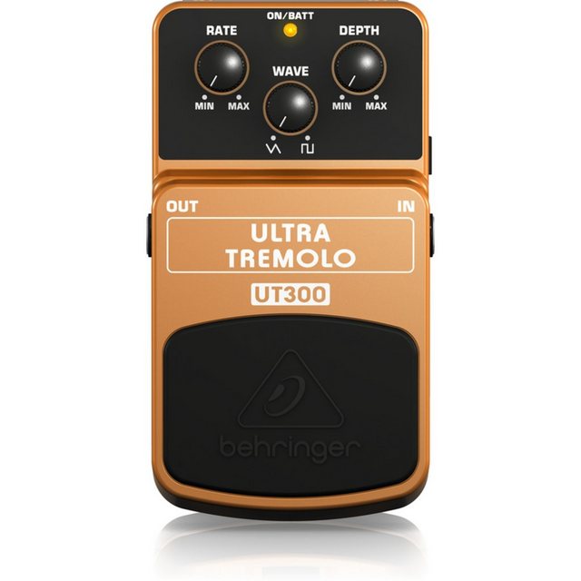 Bild von Behringer Musikinstrumentenpedal, (Effekte, Tremolo/Vibrato/Rotary), UT300 Ultra Tremolo - Effektgrät für Gitarren