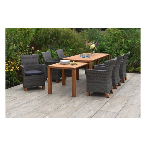 Bild von MERXX Garten-Essgruppe Toskana – Stilvolles 7-teiliges Gartenmöbelset