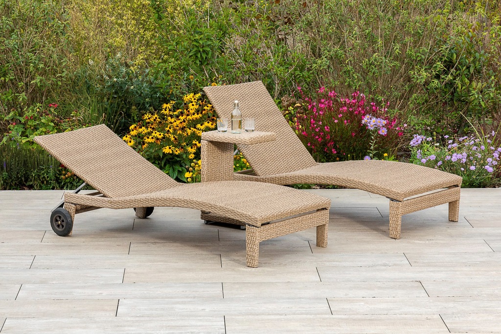 Bild von MERXX Gartenmöbelset »Andalusia«, Metall/Kunststoff, 3-teilig - gruen