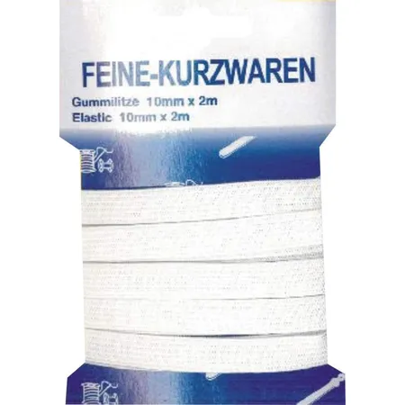 Bild von Hilpert Feine Kurzwaren Gummilitze 2m x 10mm