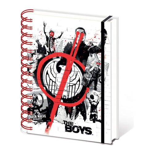 Bild von empireposter The Boys - Homelander Stencil Notizbuch im A5 Format