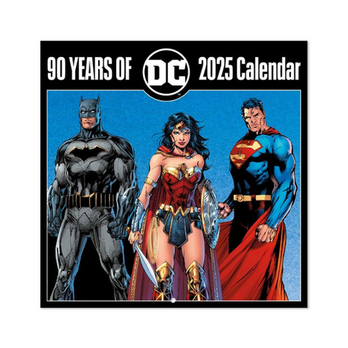 Bild von Wandkalender 2025 DC Comics - 90 Jahre Abenteuer an der Wand