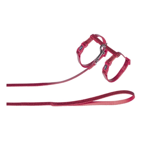 Bild von Nobby Katzen-Halsband, Nobby Katzengarnitur "Glamour" rot