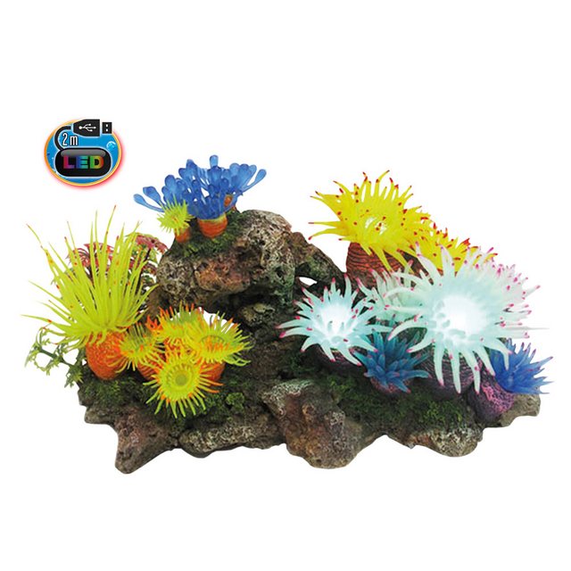Bild von Nobby Aquariumdeko Pflanzen mit LED (Dekoration, sonstige Gegenstände), Aquarium Dekoration
