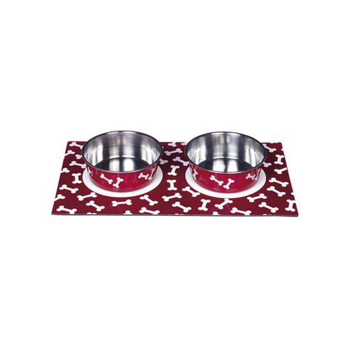 Bild von Nobby Magnetic-Set L rot – Das ideale Napf-Set für Hunde
