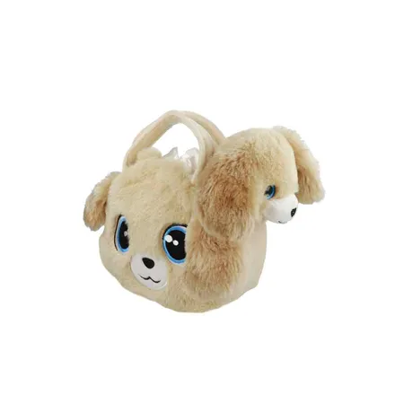 Bild von bb Klostermann Kuscheltier BB Klostermann Plüschtier mit Handtasche Cuties Hund beige