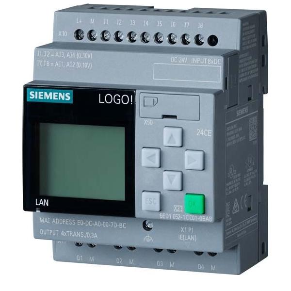 Bild von SIEMENS Siemens 6ED1052-1CC08-0BA2 SPS-Steuerungsmodul 24 V/DC Hutschienen-Netzteil