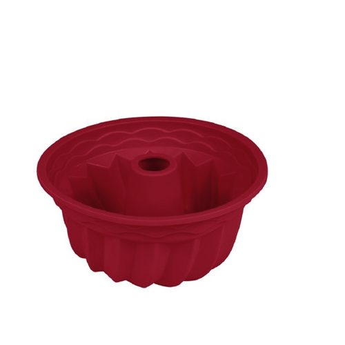 Bild von HI Silikonform Gugelhupf Kuchenform Rot