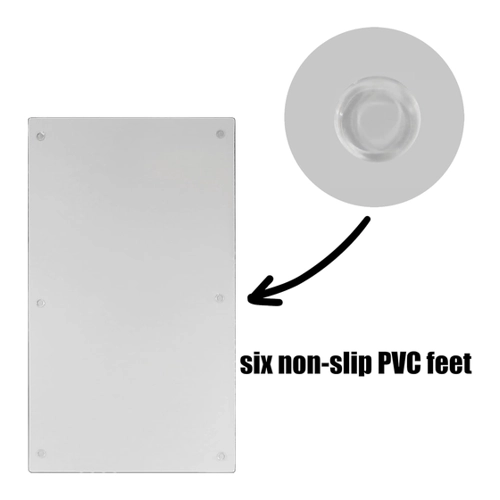 Bild von GEEZY Herdabdeckplatten Serviertablett 2tlg Motiv Kochlöffel - Glas, 2 Stück