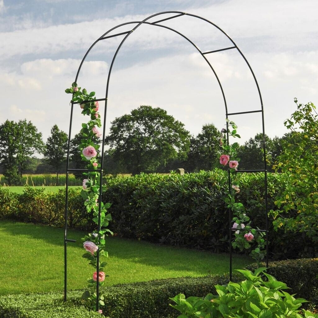 Bild von Hi Gartenbogen für Kletterpflanzen und Rosen – 140 x 240 x 37 cm – Gartentor – Rosenbogen Metall – für EIN Märchenstück im Garten