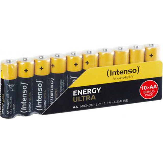 Bild von Intenso Intenso Energy-Ultra Mignon (AA)-Batterie Alkali-Mangan 1.5 V 10 St. Batterie, (1.50 V)