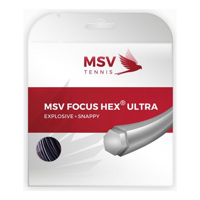 Bild von MSV Tennissaite Focus-HEX Ultra 12,2m schwarz