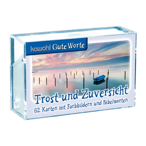 Bild von Trost und Zuversicht: 62 Karten mit Farbbildern und Bibelworten