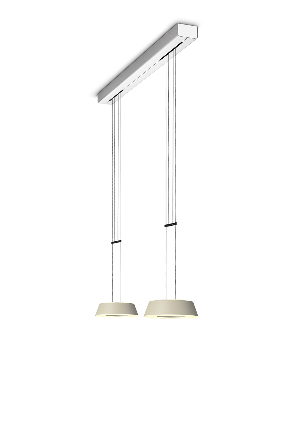 Bild von Oligo LED-2er-Pendelleuchte GLANCE Cashmere G42-883-30-51