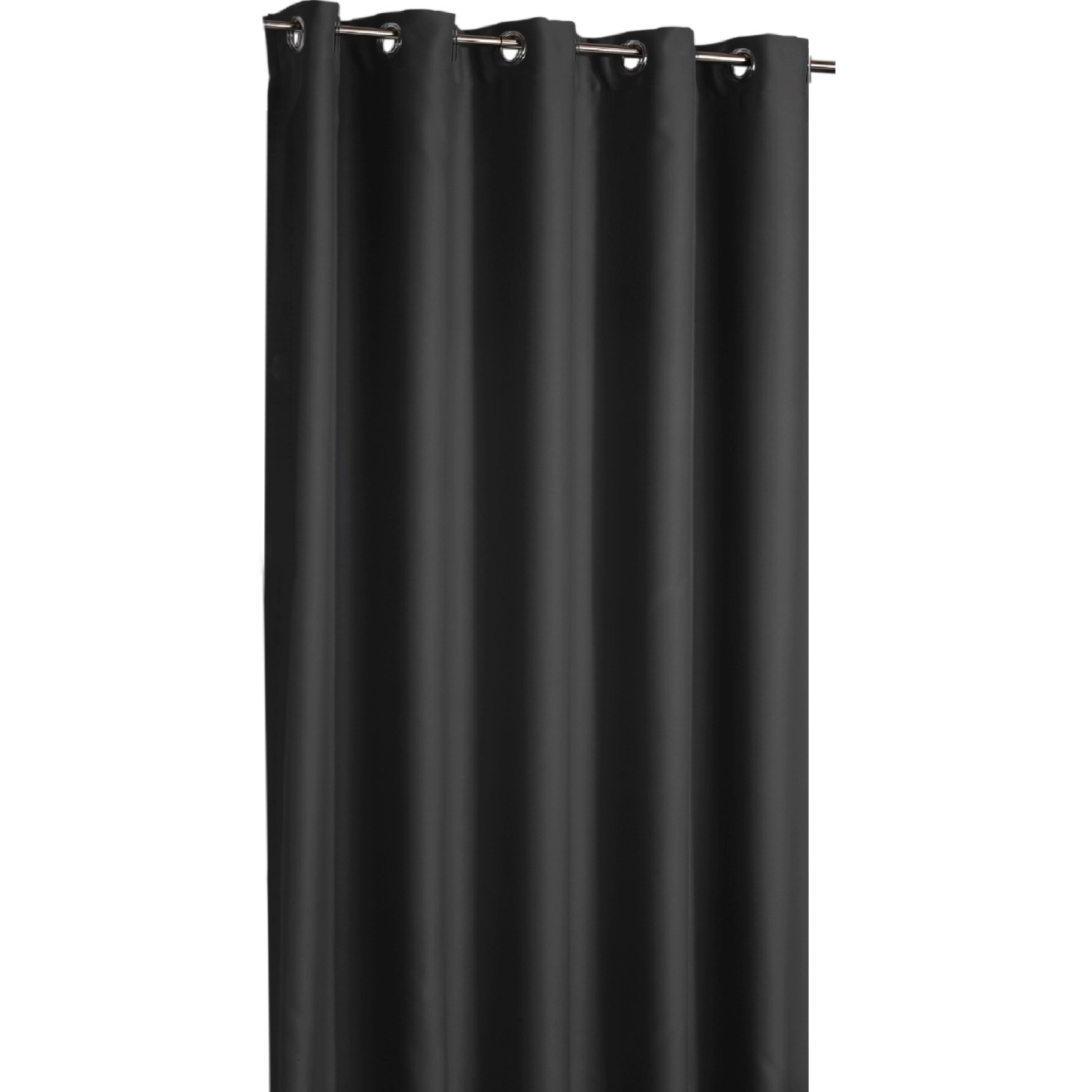 Bild von Arsvita Verdunkelungsgardine Ösen Shadow 270 cm x 245 cm Schwarz
