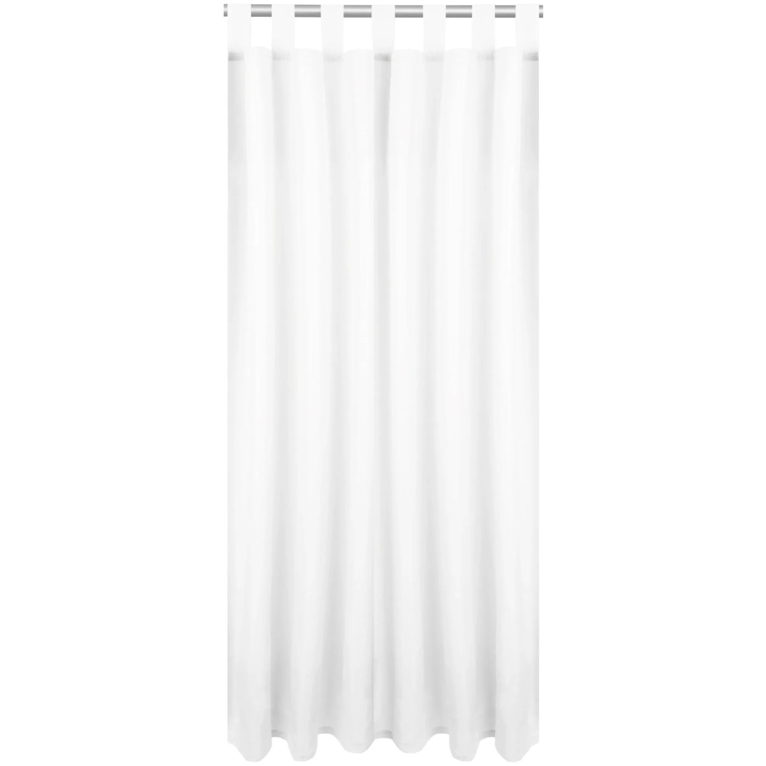 Bild von Bestlivings Dekoschal Ellen Schlaufen 140 cm x 225 cm Weiß