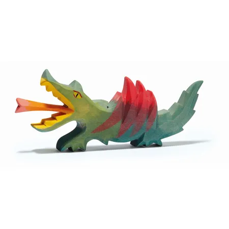 Bild von Ostheimer Spielfigur Drache Holzfigur, (Set, 1-tlg., 1), Made in Germany, Holz aus heimischer, nachhaltiger Forstwirtschaft