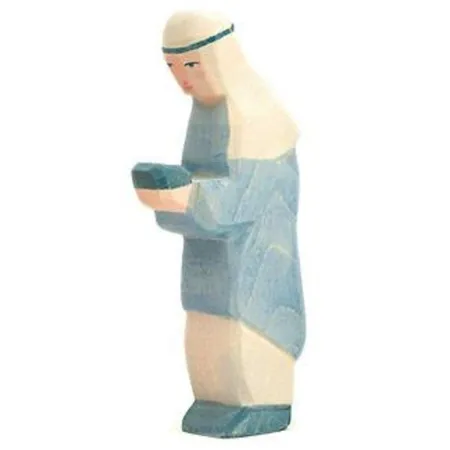 Bild von Ostheimer 41702 König blau orientalisch aus Holz Höhe 14,5cm