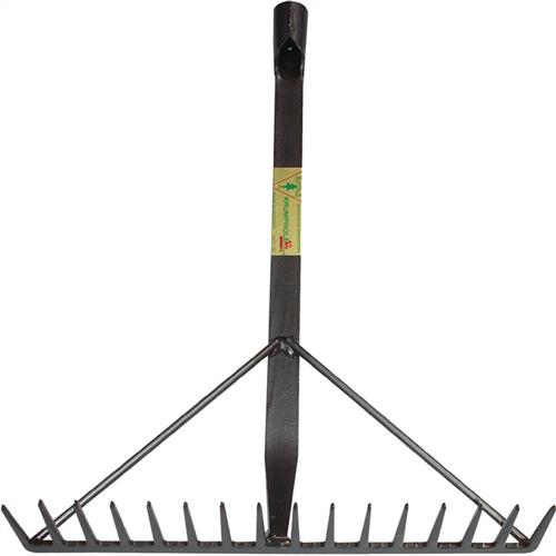 Bild von PROMAT Rechen Teerrechen B.410mm Anz.Zinken 16 G.1700g KRUMPHOLZ mit Streben · Gewi