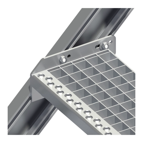 Bild von Layher STUFENART 600MM ALU GITTERROST – Hochwertiges Gitterrost für professionelle Anwendungen