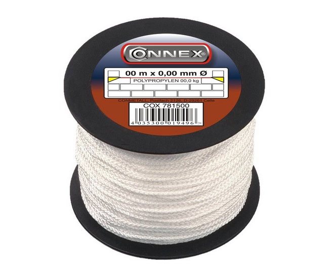 Bild von Trend Line Maurerkelle Maurerschnur 100 m Ø 1,7 mm weiß