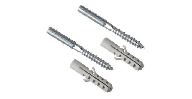 Bild von CORNAT Rohrverbinder Cornat Stockschrauben inkl. Dübel M8 x 50 mm, 2
