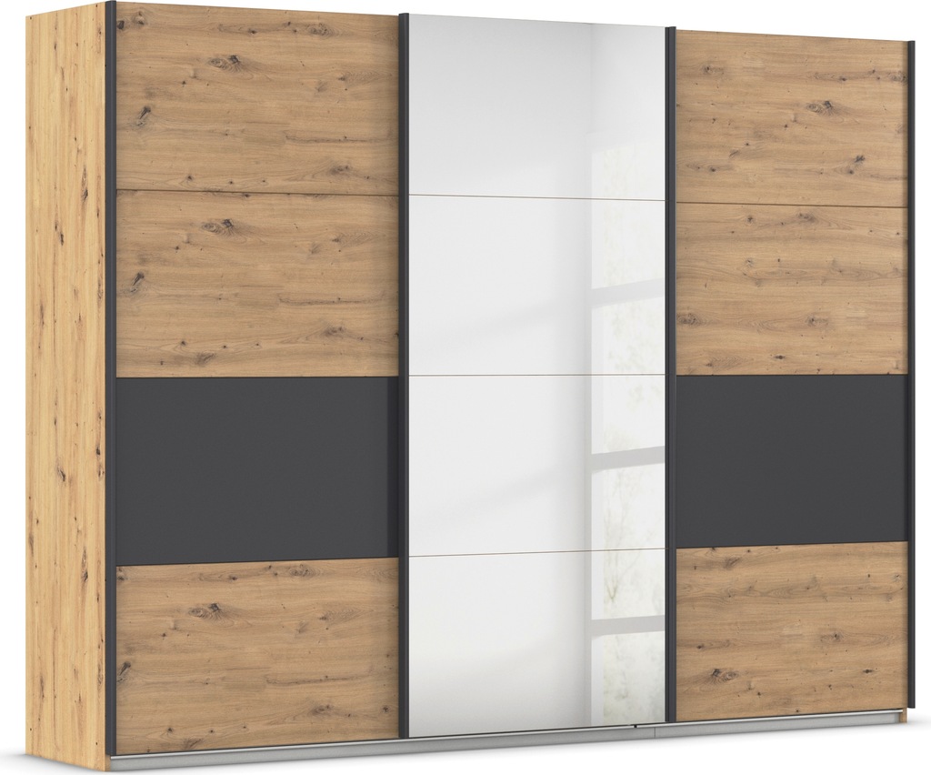 Bild von rauch Schwebetürenschrank "Schwebetürenschrank Kleiderschrank Schrank Garderobe CORTONA", inkl. Inneneinteilung, 2 Stoffboxen und zusätzlichen Einlegeböden