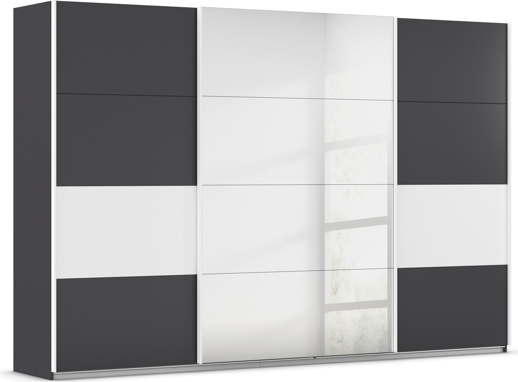 Bild von rauch Schwebetürenschrank "Schwebetürenschrank Kleiderschrank Schrank Garderobe CORTONA", inkl. Inneneinteilung, 2 Stoffboxen und zusätzlichen Einlegeböden