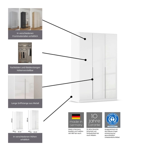 Bild von rauch Drehtürenschrank "Agordo" – Stilvolle Ordnung für Ihr Schlafzimmer