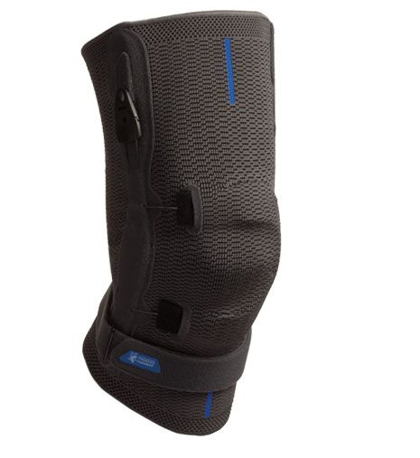 Bild von THUASNE Genu PFS Promaster atmungsaktive Knieorthese mit Gelenkschienen und Patella-Zugsystem