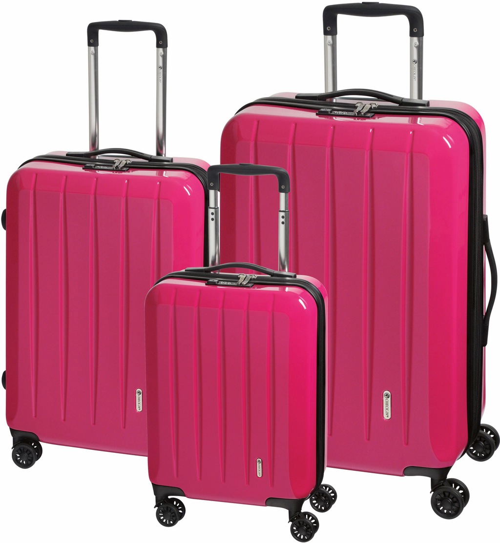Bild von CHECK.IN® Trolleyset London 2.0, 4 Rollen, (Set, 3 tlg), Kofferset, Gepäckset, klein mittel groß, Handgepäck, Aufgabegepäck