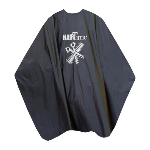 Bild von Trend Design Hairtime Färbeschürze - schwarz/silber, 1 Stück