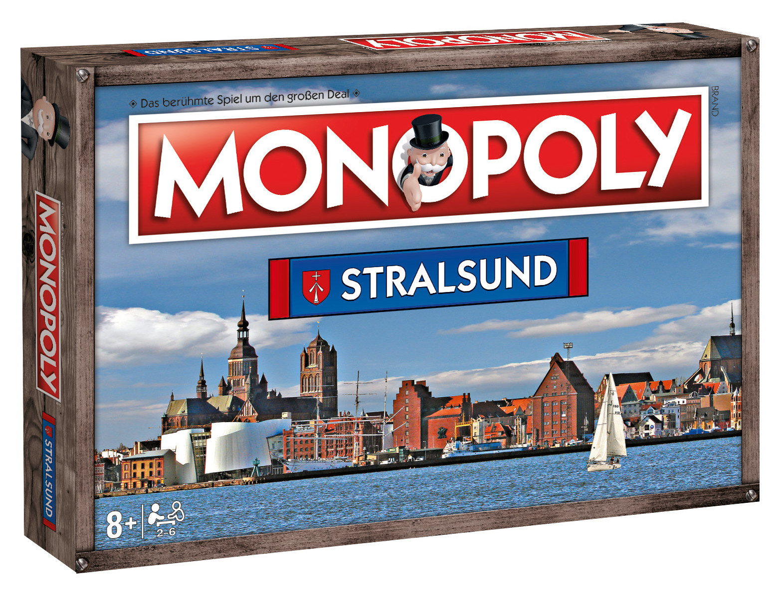 Bild von Monopoly - Stralsund Stadt City Edition Gesellschaftsspiel Brettspiel Spiel
