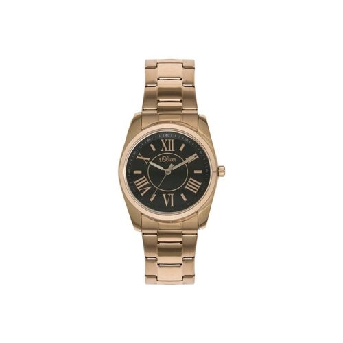 Bild von s.Oliver Damen-Armbanduhr Analog Quarz IP Rosé SO-15119-MQR