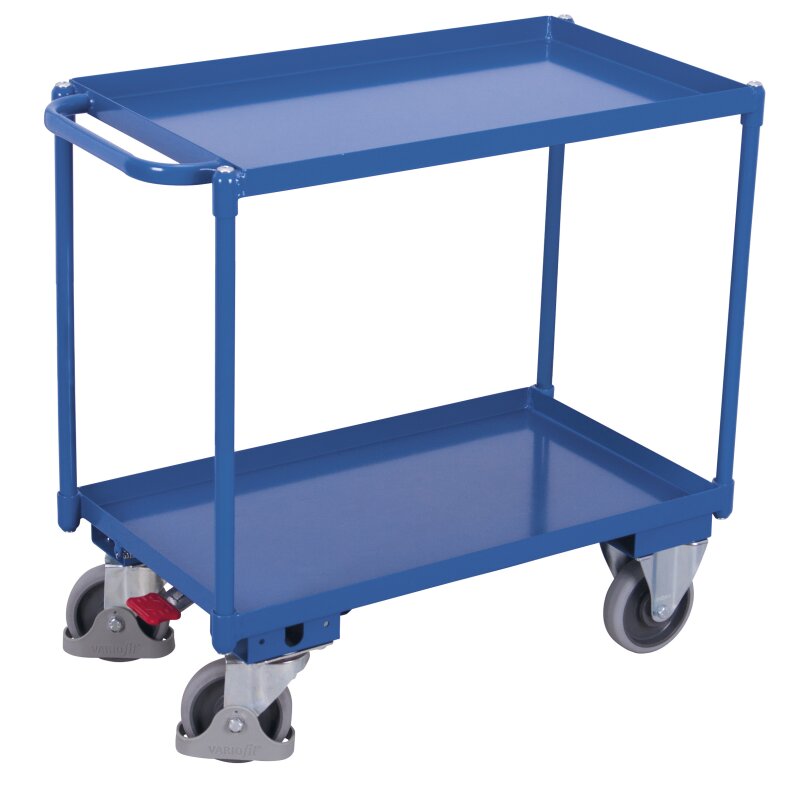 Bild von VARIOfit SW-700.510 Tischwagen Stahl pulverbeschichtet Traglast (max.): 400kg Enzianblau (RAL 5010)