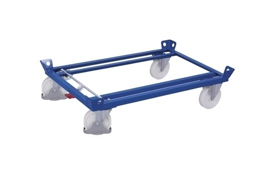 Bild von VARIOFIT Fahrgestell, Polyamidbereifung, 350x870x670mm, Enzianblau