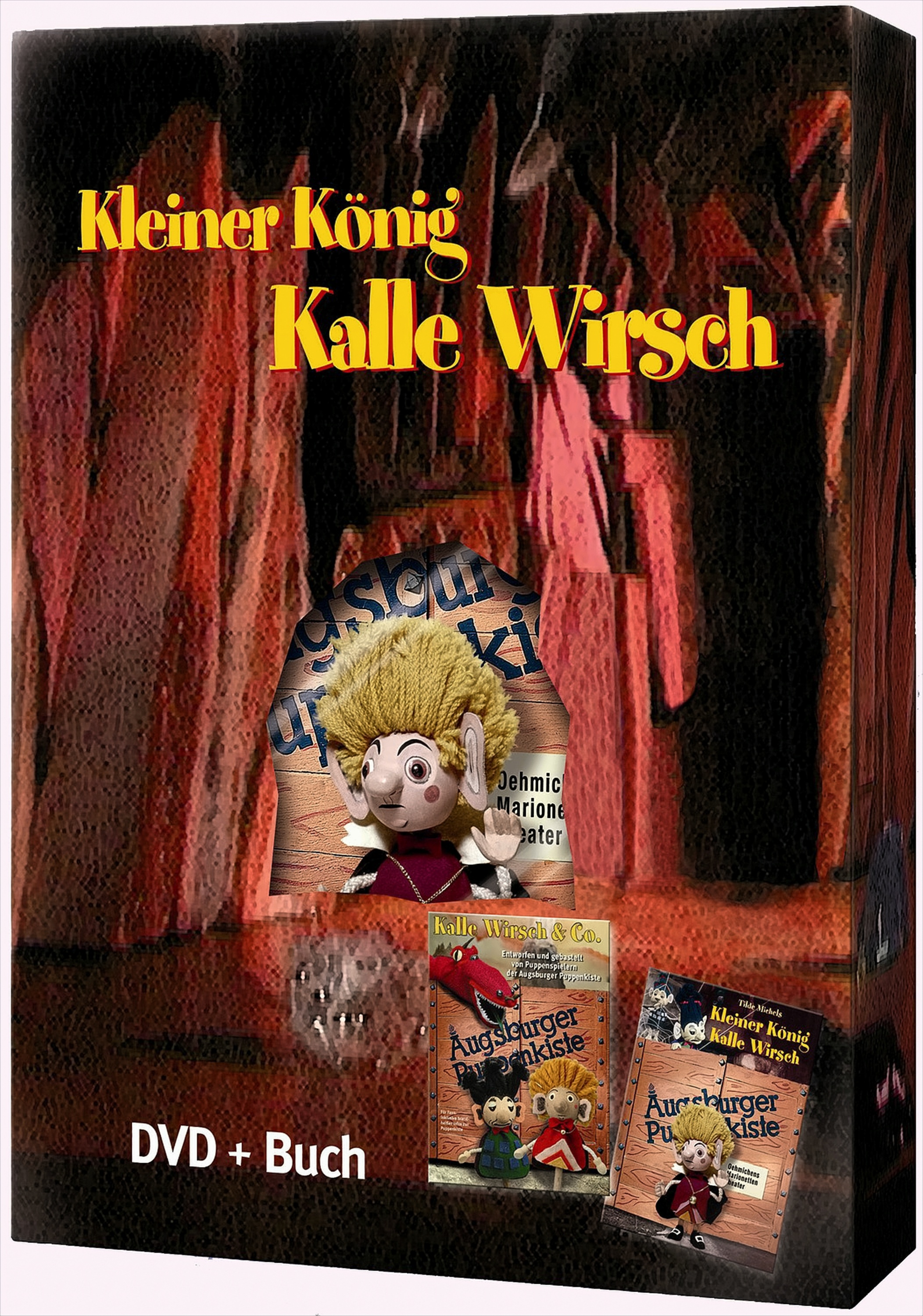 Bild von Augsburger Puppenkiste - Kleiner König Kalle Wirsch (+ Bastelbuch)