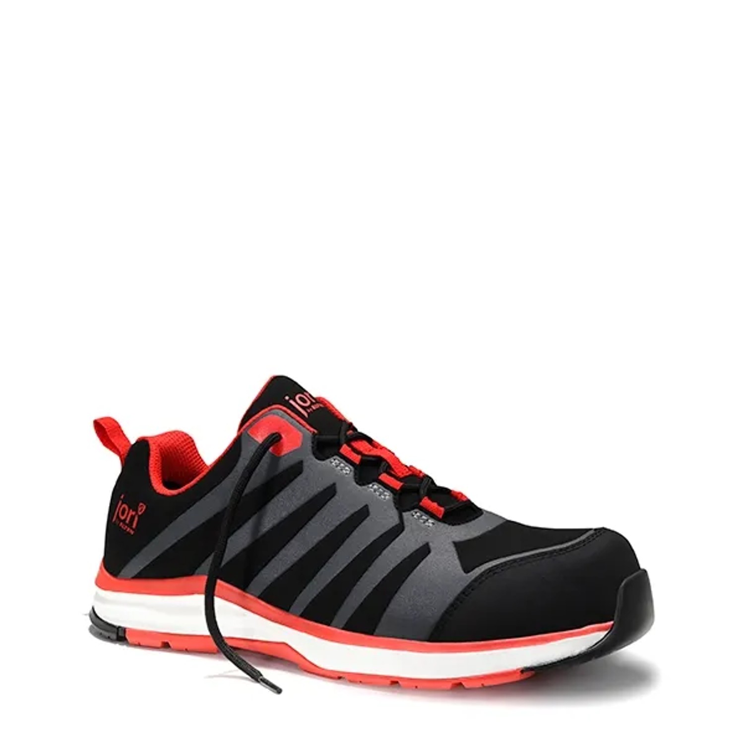 Bild von Sicherheitshalbschuh RAPID Black Red Low EDS S3 12021 Größe 46