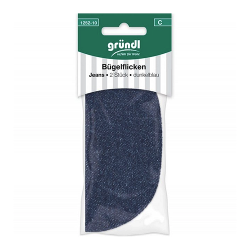 Bild von Gründl Patchies Bügelflicken Jeans – Dunkelblau im Test