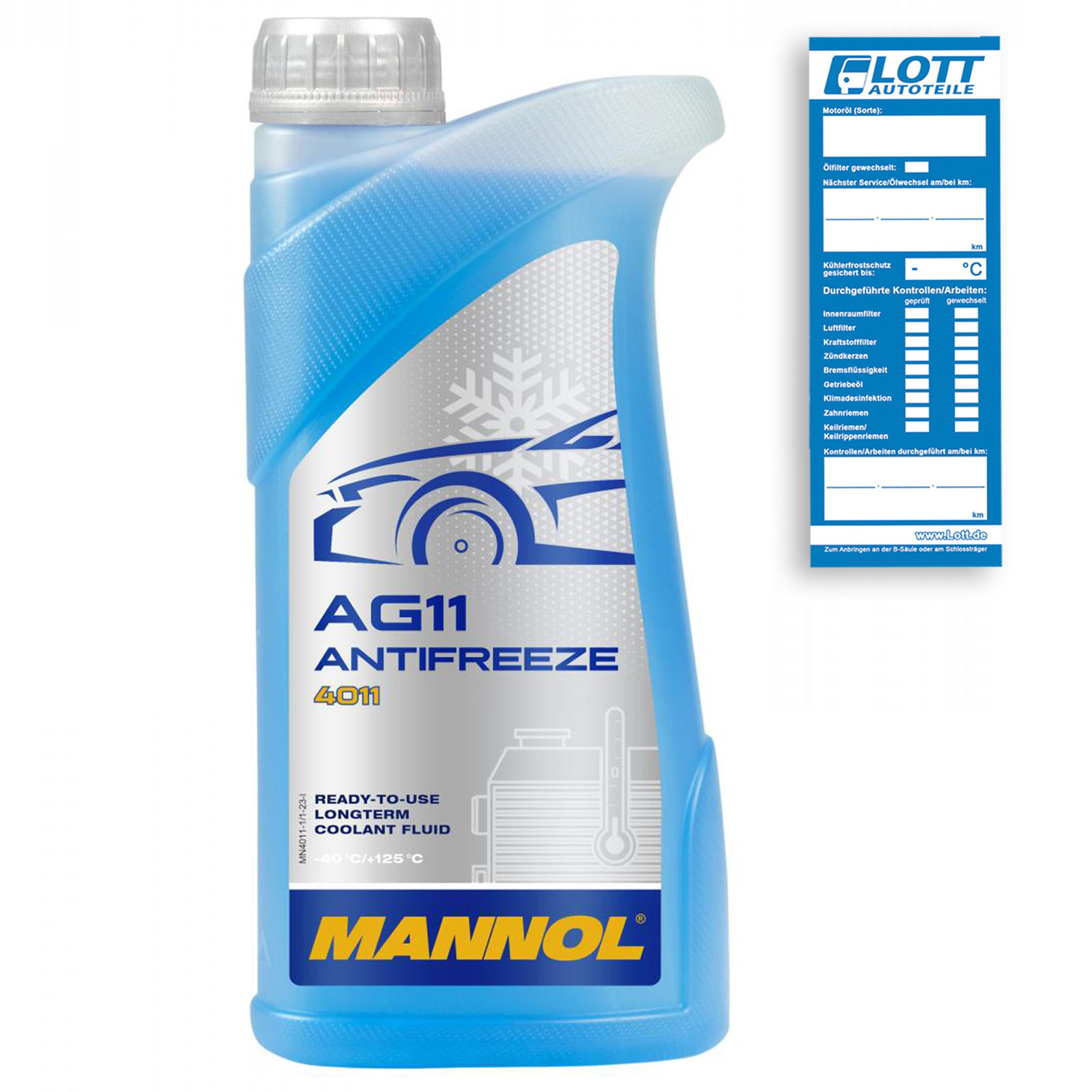 Bild von MANNOL AG11 Longterm MN4011-1 Frostschutz MERCEDES-BENZ: 190, E-Class Saloon, A-Class, VOLKSWAGEN: GOLF 1 Cabriolet, TRANSPORTER 4 Bus, GOLF 2