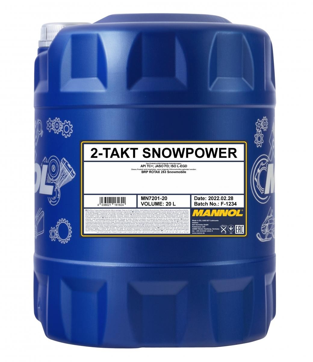 Bild von Mannol Snowpower 20l Motoröl MN7201-20