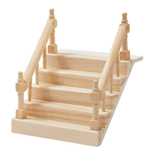 Bild von Miniatur Treppe mit Handlauf von HobbyFun
