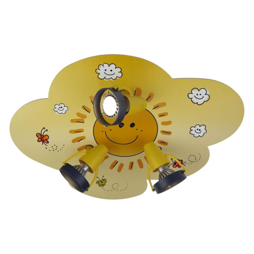 Bild von Niermann Sunny 3-flg. Deckenlampe Wolken-3-Strahler in Titan