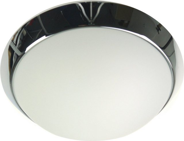 Bild von Niermann Stand By, Wandleuchte + Deckenleuchte, Niermann LED 14W Deckenleuchte Opal matt Glas, Chrom, 40cm, HF Sensor, warmweiss, Made in Germany