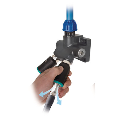 Bild von aircraft® - Sicherheitskupplung 6mm Schlauchtülle Einhand-Knopfbedienung